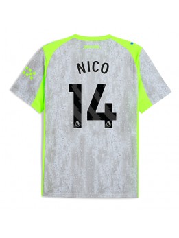 Billige Manchester City Nico Gonzalez #14 Tredjedrakt 2025-26 Kortermet